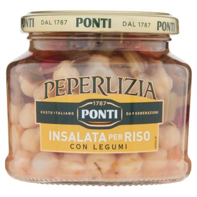 Peperlizia  insalata per riso con Legumi