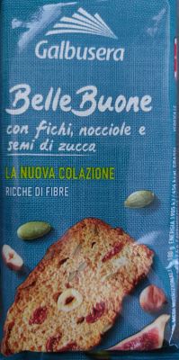 Belle Buone con fichi, nocciole e semi di zucca 