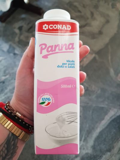 Panna fresca da montare in bottiglia 500 ml BIO