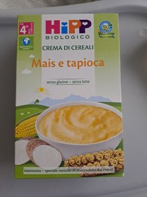 Crema di mais e tapioca