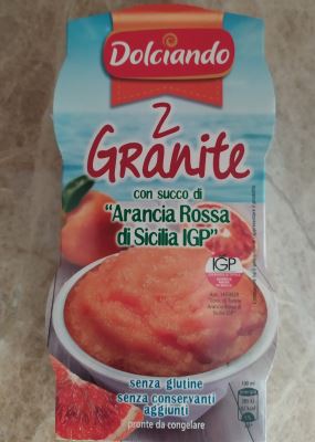 Granite con succo di Arancia Rossa IGP