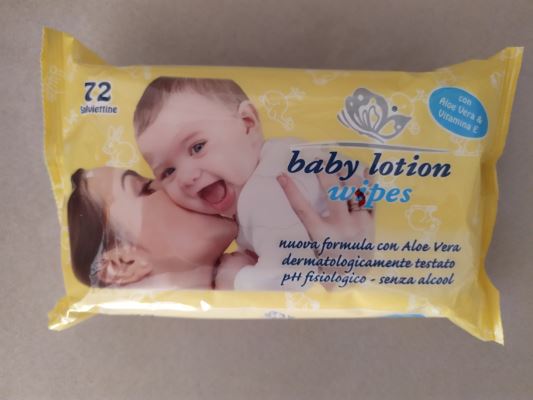 Baby Lotion Wipes