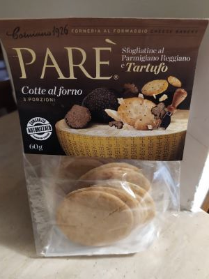 Sfogliatine al parmigiano reggiano e tartufo