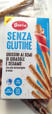 Grissini ai Semi di Girasole e Sesamo con olio extravergine di oliva 