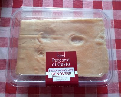 Focaccia croccante genovese