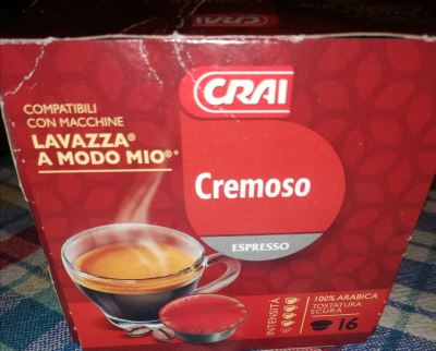 Lavazza Cremoso Capsule caffè   "a modo mio" 