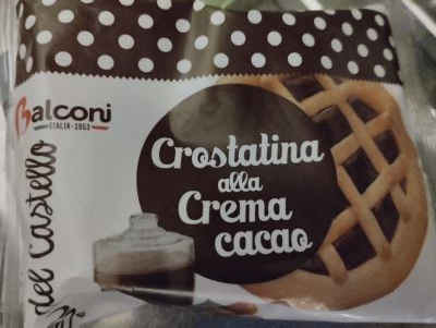 Crostatine alla crema cacao