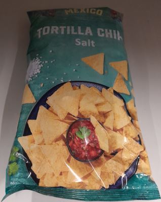 Tortilla chips salt