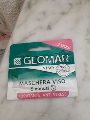 Maschera viso idratante - antistress