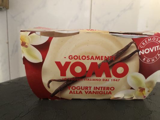 Yomo yogurt intero alla vaniglia 