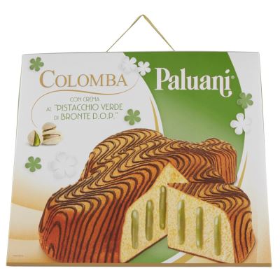 Colomba con crema al pistacchio