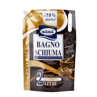 Bagnoschiuma al miele ed argan 2 litri