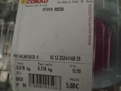 Pitaya rossa