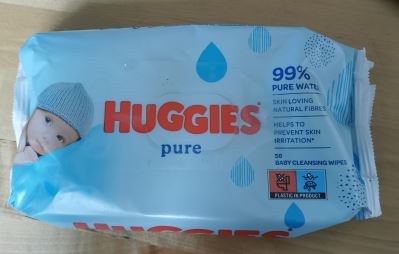 Salviette huggies pure