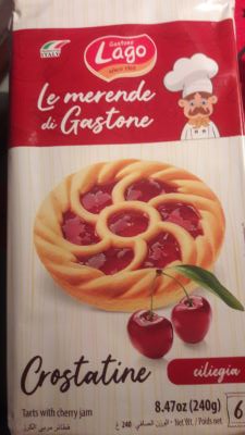 Crostatine alla ciliegia Le merende di Gastone