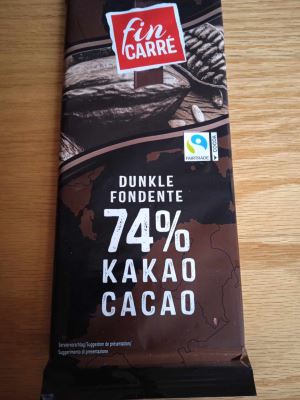 cioccolata fondente 74%