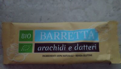 Bio Barretta arachidi e datteri