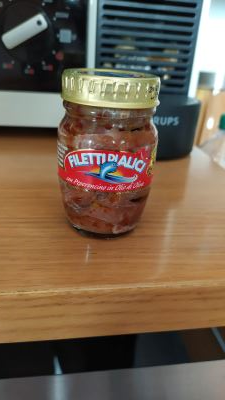 Filetti di alici con peperoncino