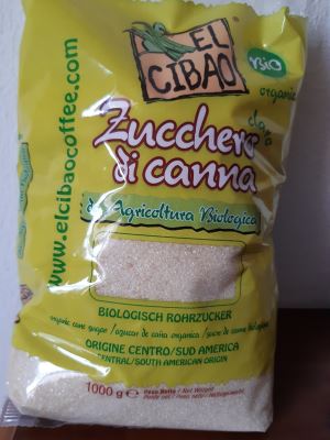 Zucchero di canna claro da agricoltura biologica