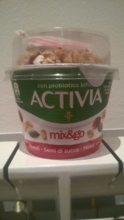 Mix & Go - Muesli, Semi di zucca, Mirtilli Rossi