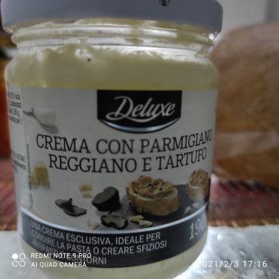 Crema parmigiano reggiano e tartufo