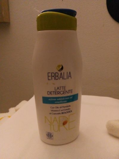 Erbalia latte detergente idratante