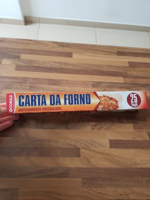 Carta forno 25 fogli