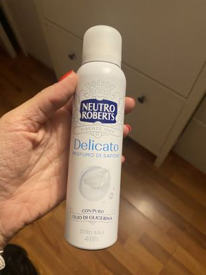 Deodorante spray delicato