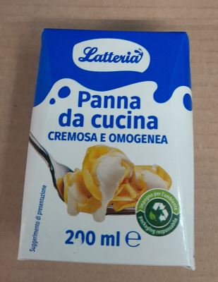 Panna da cucina - Latteria - 200 ml