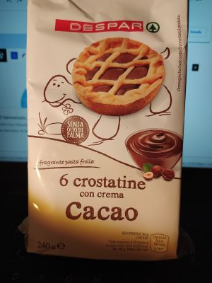 Crostatine al cacao