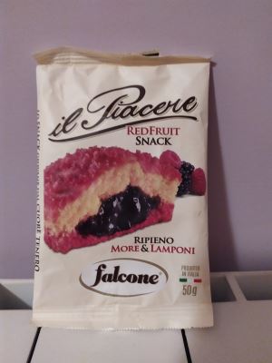 Il piacere - red fruit snack