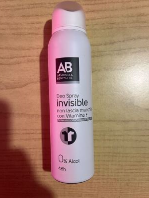 AB ARMONIA E BENESSERE INVISILE DEODORANTE SPRAY