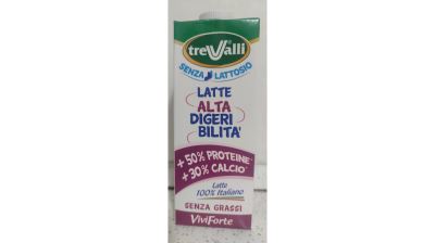 Latte alta digeribilità +50%di proteine e +50%calcio