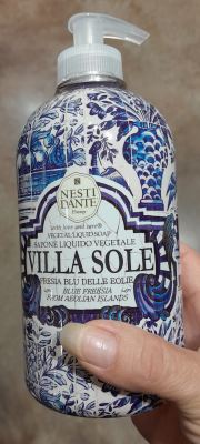 Sapone liquido villa sole fresia blu delle eolie 