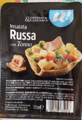 Insalata russa con tonno Unes