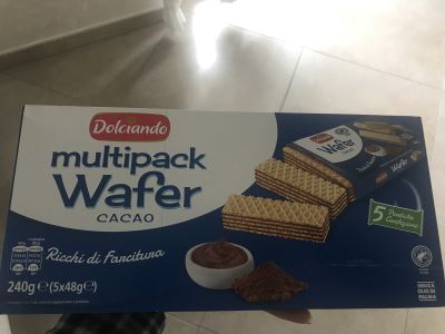 Wafer cacao multipack