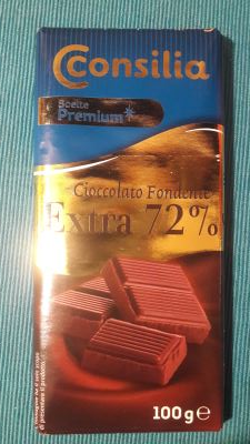 Cioccolato fondente extra 72%