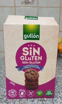 Gluten Free Senza Glutine - Cookies with chocolate chips 