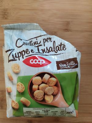 Crostini per Zuppe e Insalate