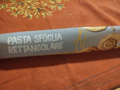 Pasta sfoglia rettangolare 