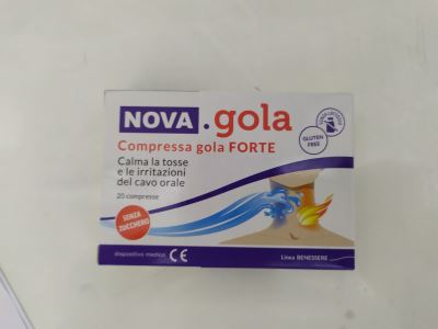 Compressa Gola - menta