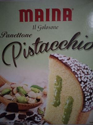 Panettone al pistacchio