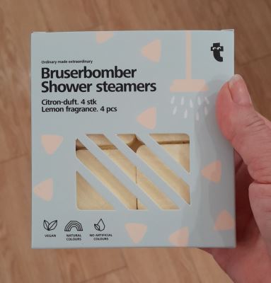 Bruserbomber shower steamers  