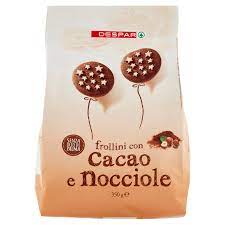 Frollini cacao e nocciole