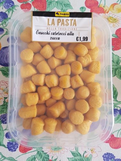 Gnocchi caserecci alla zucca 