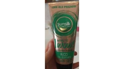 Maschera per capelli ricci 1minuto