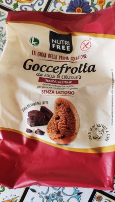 Goccefrolla con gocce di cioccolato