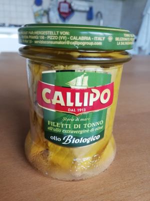 Filetti di tonno all'olio EVO biologico