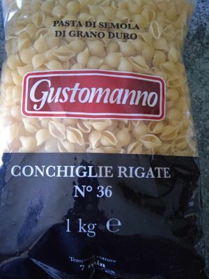 Conchiglie rigate - PASTA DI SEMOLA DI GRANO DURO