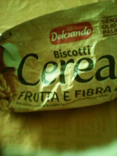 Dolciando biscotti cereali frutta e fribra